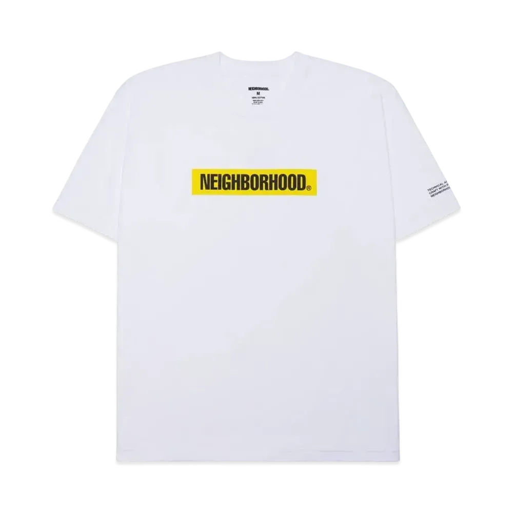 NEIGHBORHOOD NH 231 Spot . Tee SS-1 "White Yellow"