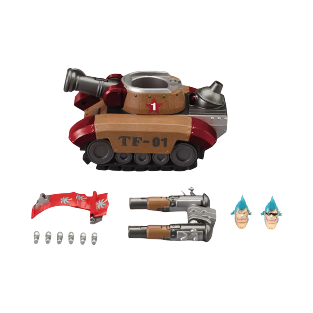 BANDAI "CHOGOKIN" -One Piece (Others)- Frankie tank option set