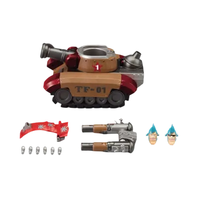 BANDAI "CHOGOKIN" -One Piece (Others)- Frankie tank option set