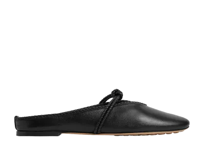 Bottega Veneta Women's Rosa Mary Jane Ballerinas "Black"