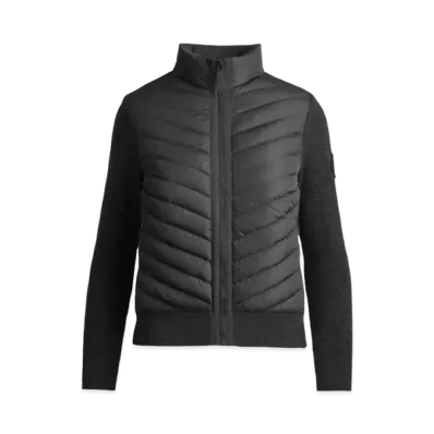 CANADA GOOSE HyBridge Knit Jacket Black Label "Black"
