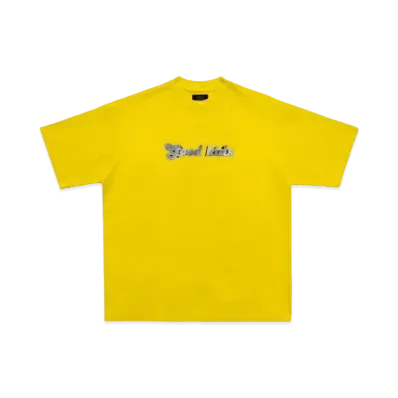 A FEW GOOD KIDS Liquid Logo Tee "Yellow"