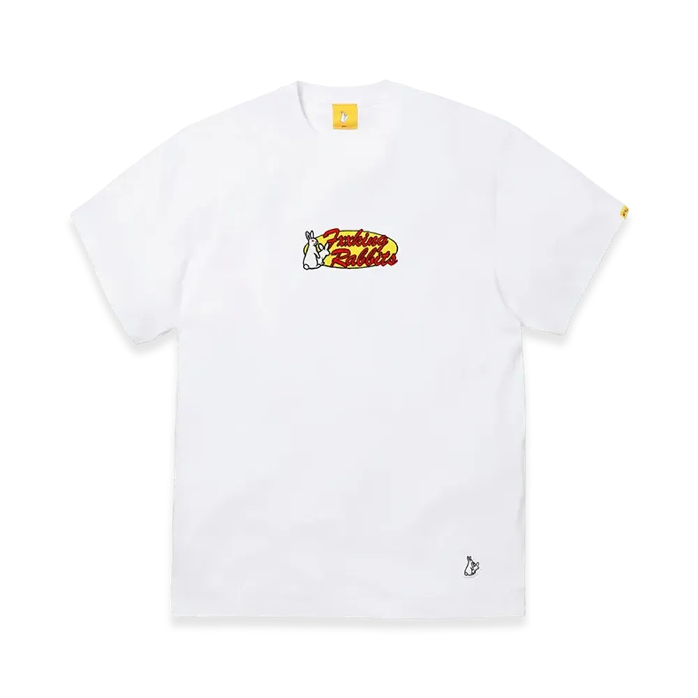 FR2 Embroidery Retro Logo T-shirt "White"