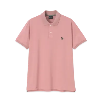 Paul Smith Zebra Patch Polo Shirt "LightPink"