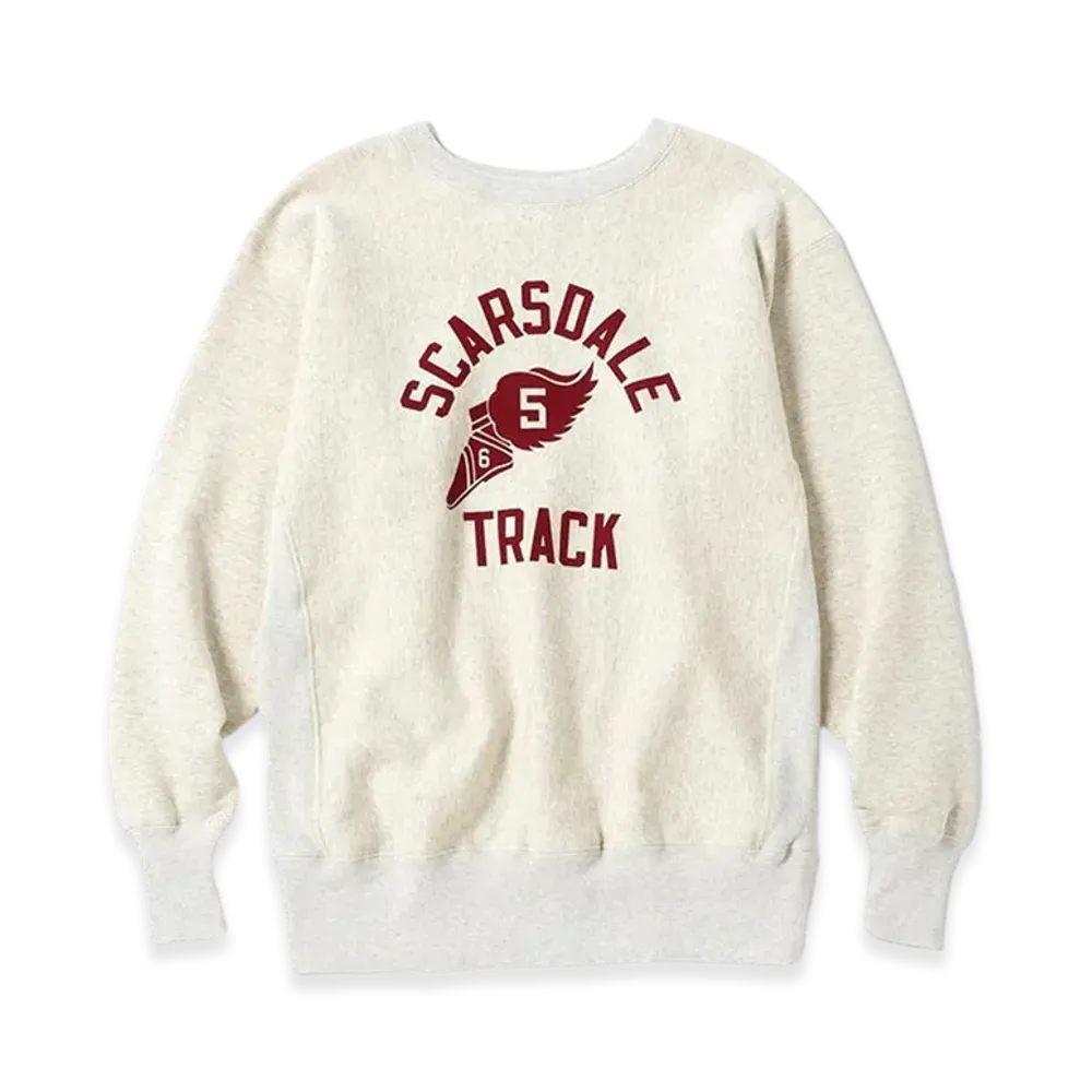 Champion TRUE TO ARCHIVES Sweatshirt "Silver Gray Maroon"