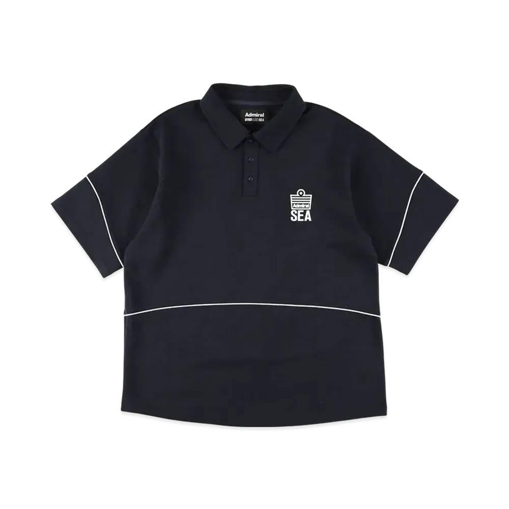 WIND AND SEA x Admiral Football Jersy Polo "Navy"