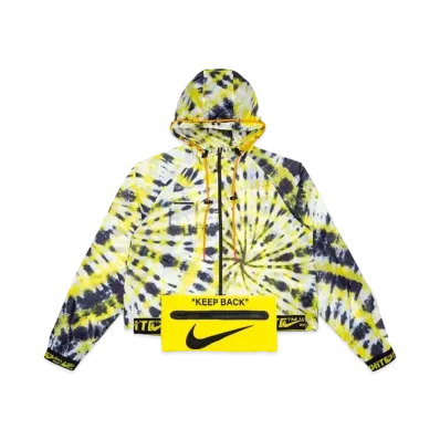 OFF-WHITE / Nike Women's NRG AOP Jacket "Yellow"