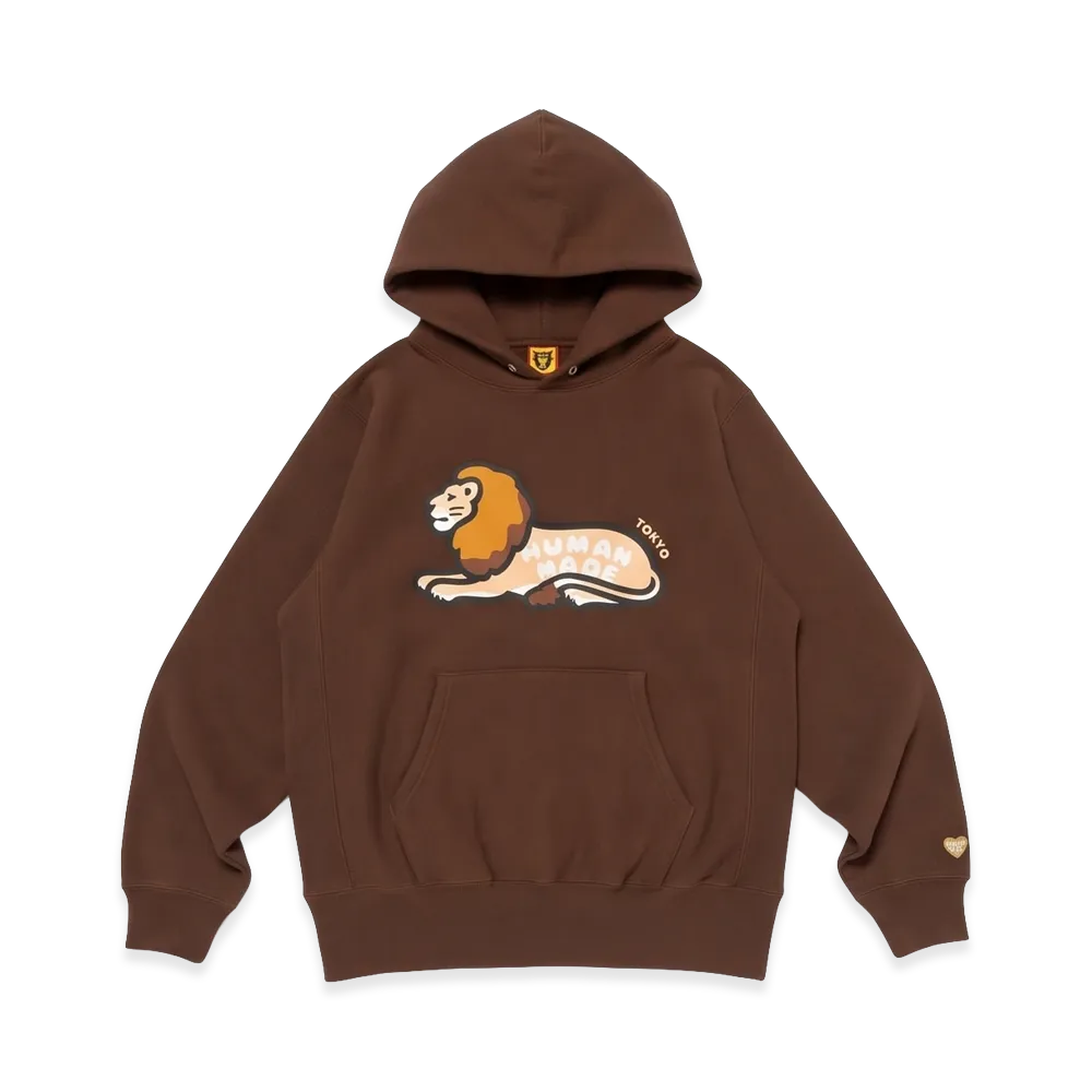HUMAN MADE Heavyweight Hoodie Tokyo "Brown"