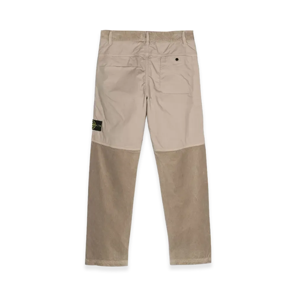 Stone Island Kids Regular Pants "Beige"