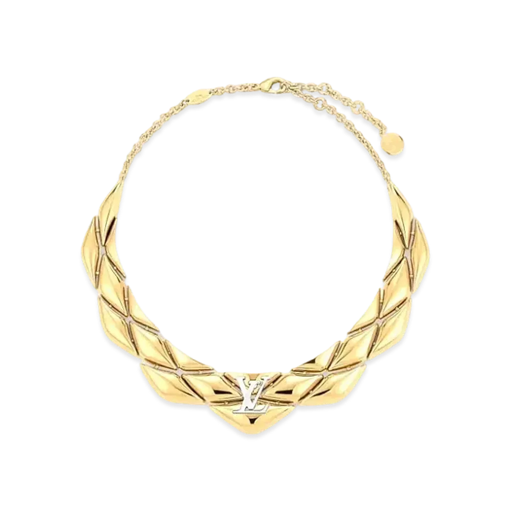 Louis Vuitton GO-14 Necklace "Gold"