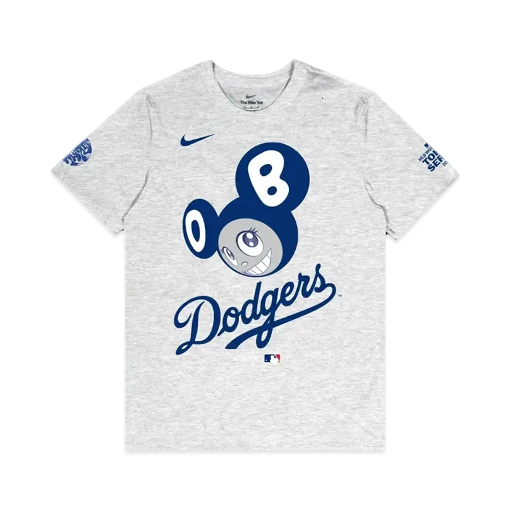 Takashi Murakami x MLB World Tour Tokyo Series 2025 Dodgers SS Tee "Grey"