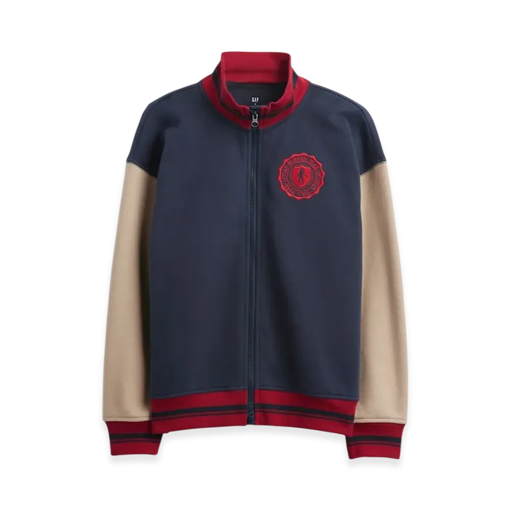 Gap x Stranger Things VintageSoft Varsity Style Sweatshirt (Kids) "Midnight"