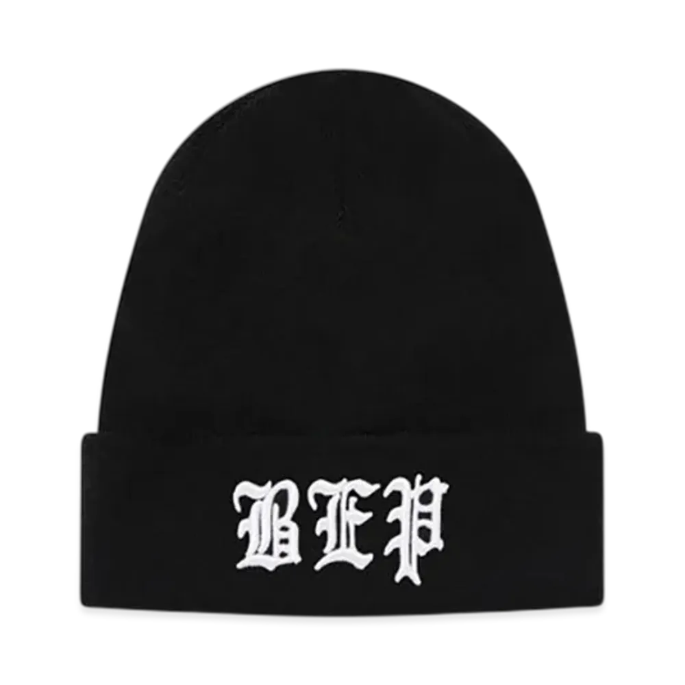 BlackEyePatch 3 Letter OE Beanie "Black"