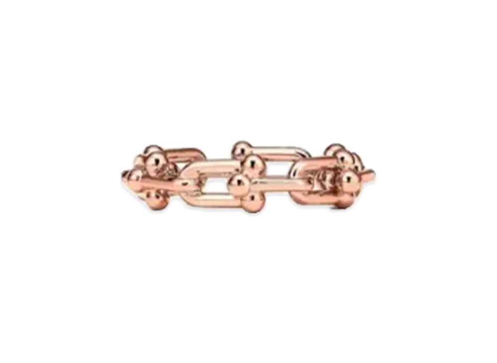 Tiffany & Co. Tiffany HardWear Micro Link Ring 18K "Rose Gold"