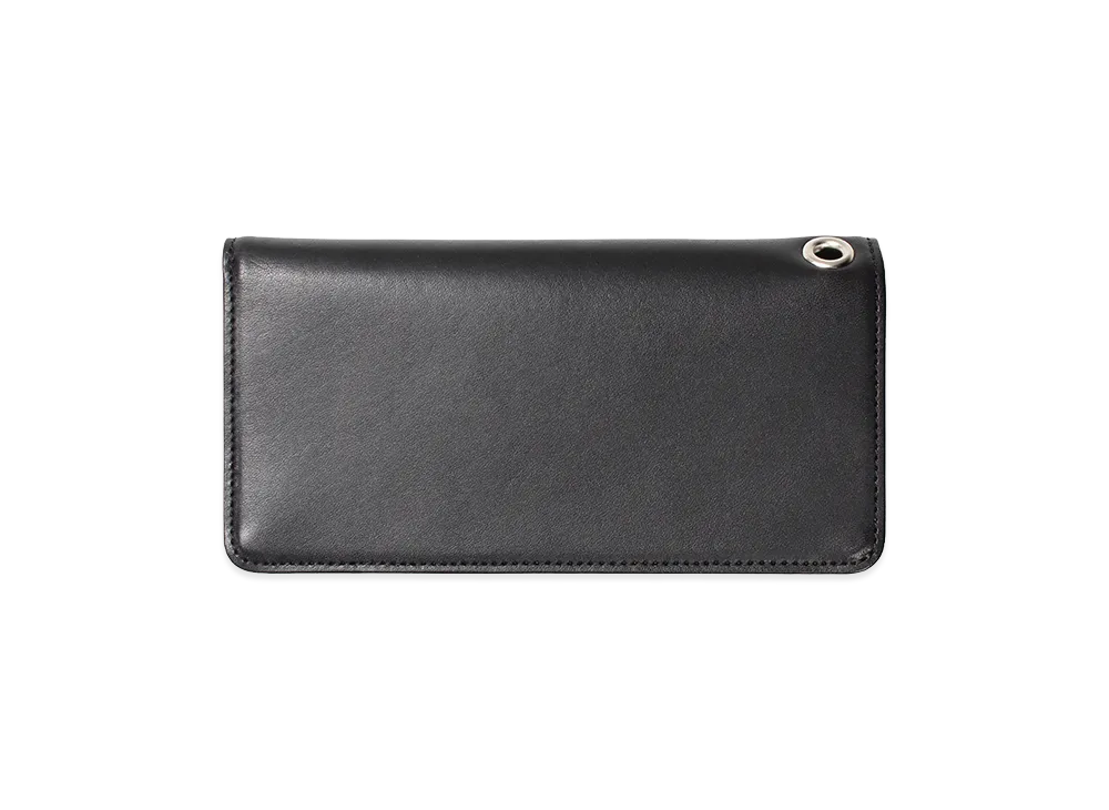 WACKO MARIA x Dormeuil Leather Long Wallet "Black"