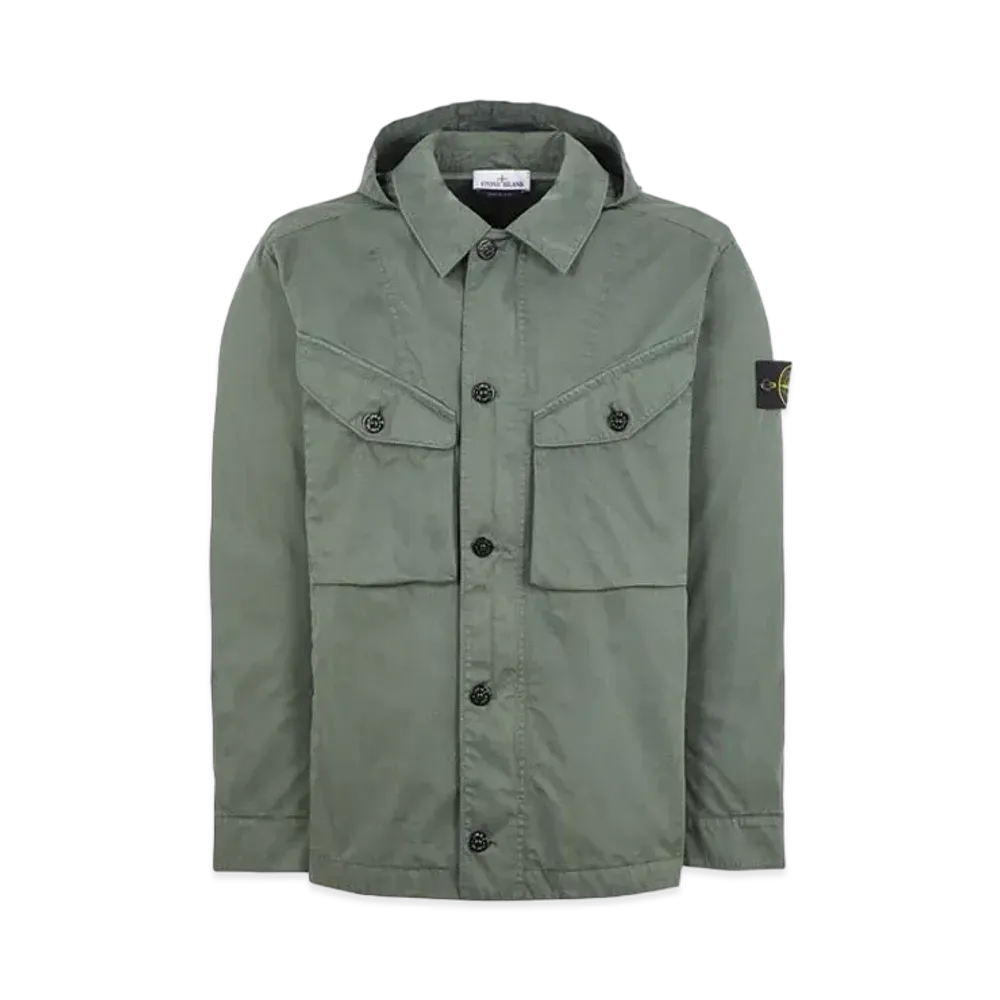 Stone Island 43634 Bio Raso With Bio-Alloy Light Cover-TC "Musk Green"