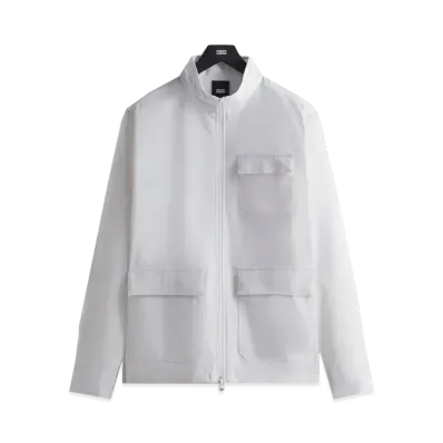 Kith Zip Front Lawton Jacket "White"