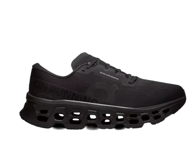 On Cloudmonster 3 Wide "Black"