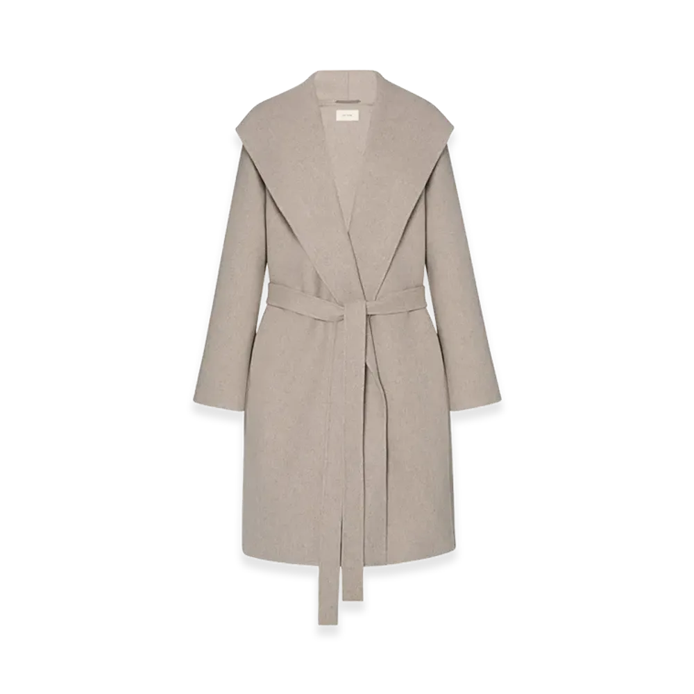 The Row Women's Cicero Cashmere Coat "Light Grey"