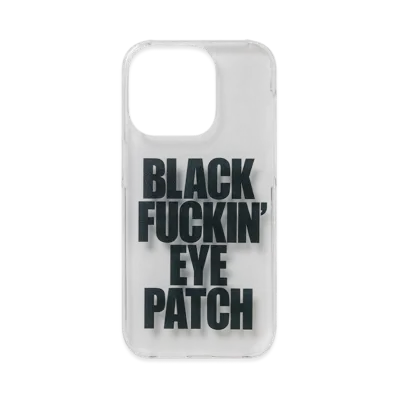 BlackEyePatch BFEP iPhone Case "Clear/Black"