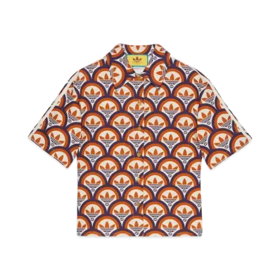 adidas x GUCCI Interlocking G & Trefoil Shirt "Multi"
