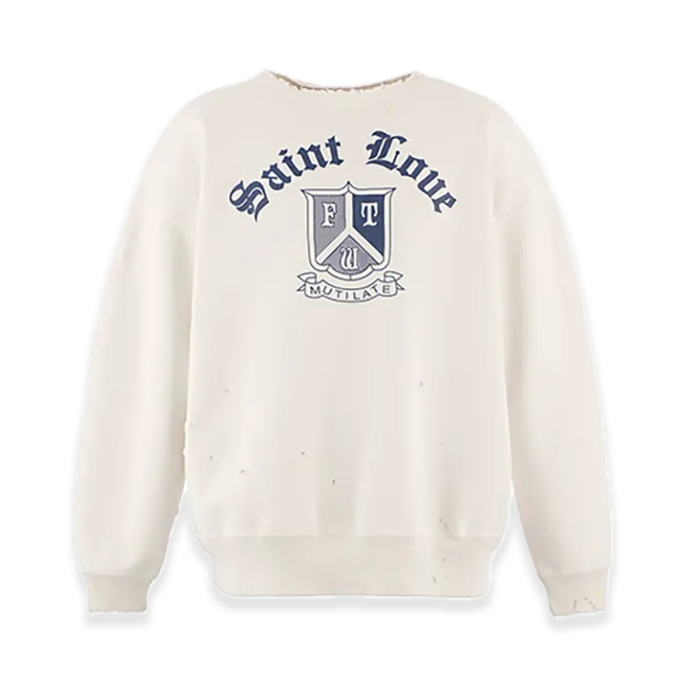 SAINT Mxxxxxx Crew Neck Sweat Saint Loue "White"