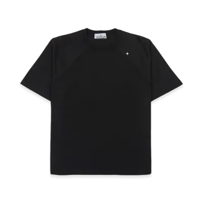 Stone Island 201G3 Cotton Blend T-Shirt - 24SS "Black"