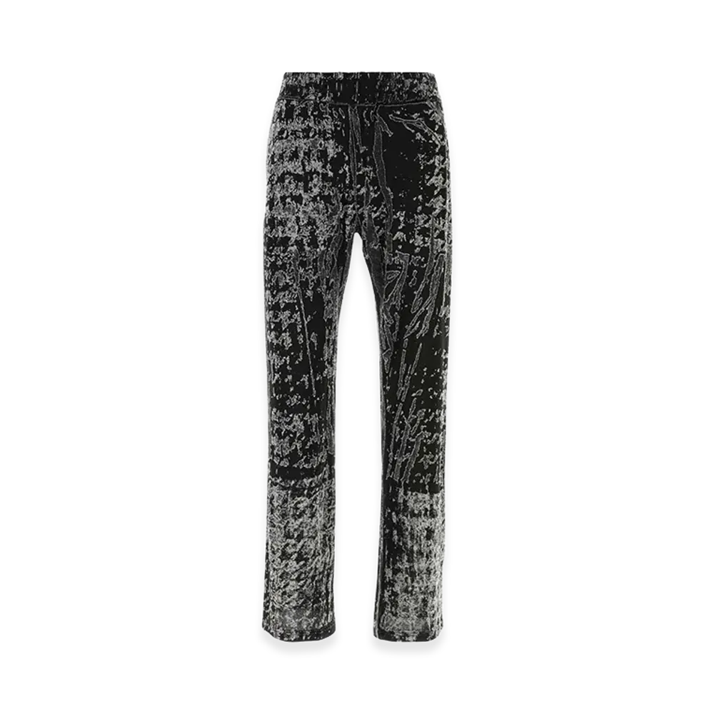Diesel Embroidered Polyester Joggers "Black"