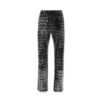 Diesel Embroidered Polyester Joggers "Black"