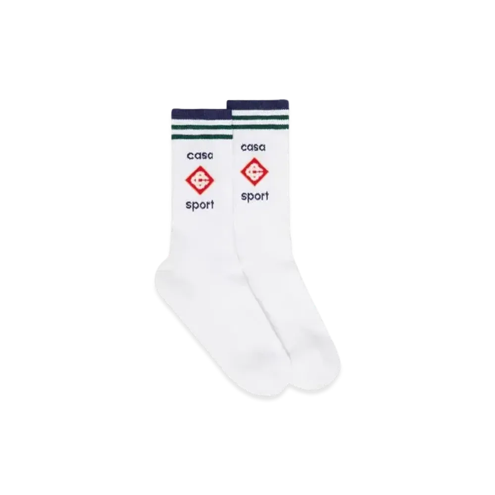 Casablanca Casa Sport Socks "White"