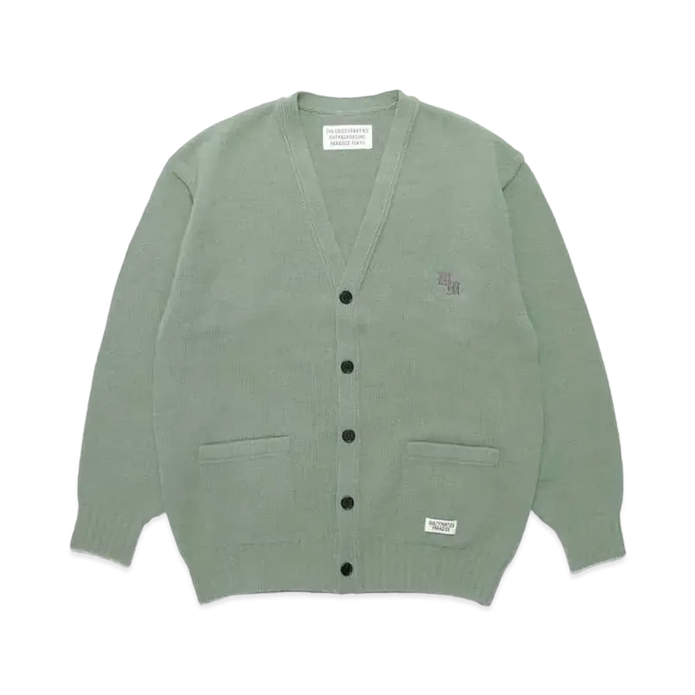 WACKO MARIA Classic Knit Cardigan "Mint"