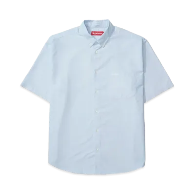 Supreme Loose Fit Oxford S/S Shirt (26SS) "Light Blue"