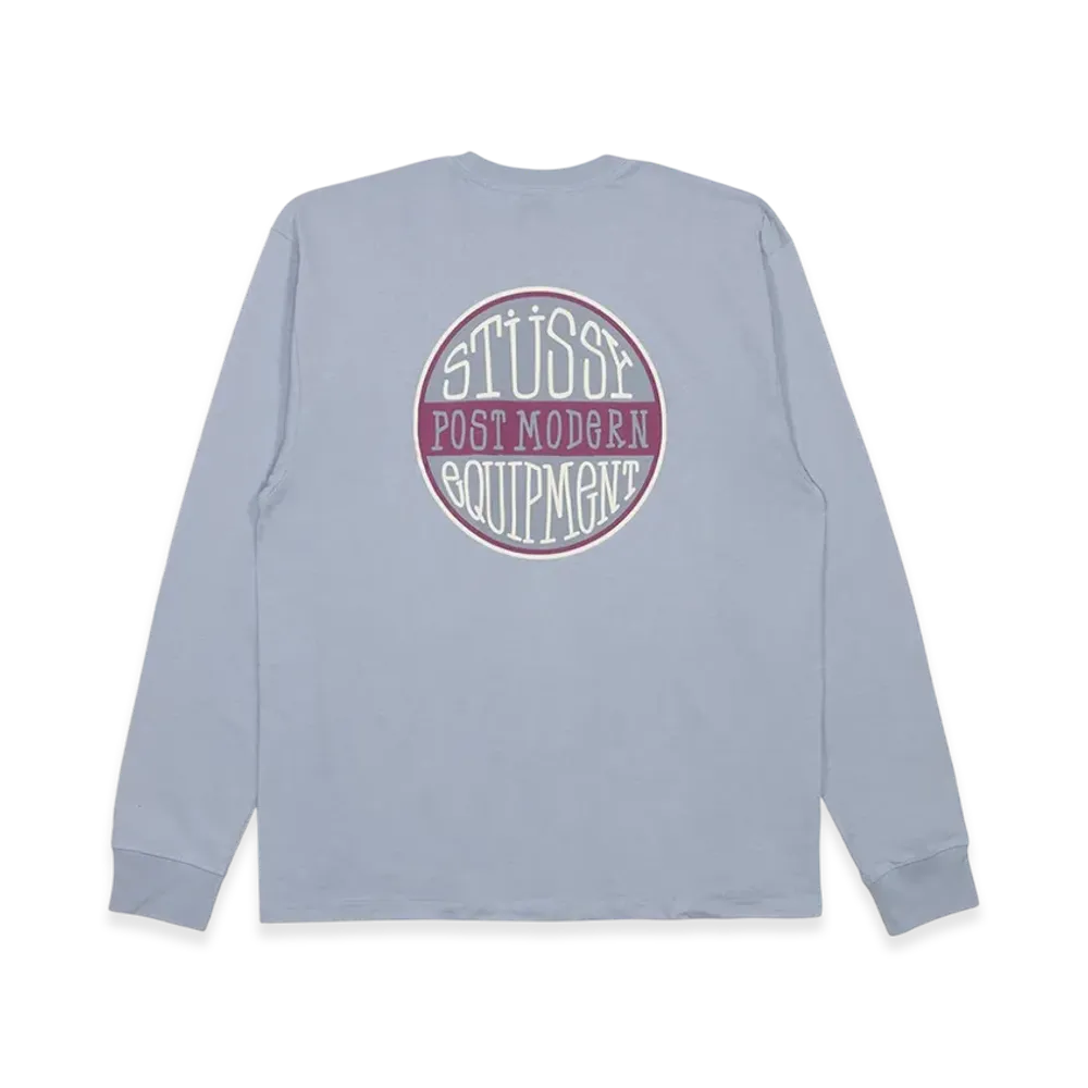 Stussy Post Modern Equipment LS Tee "Steel"