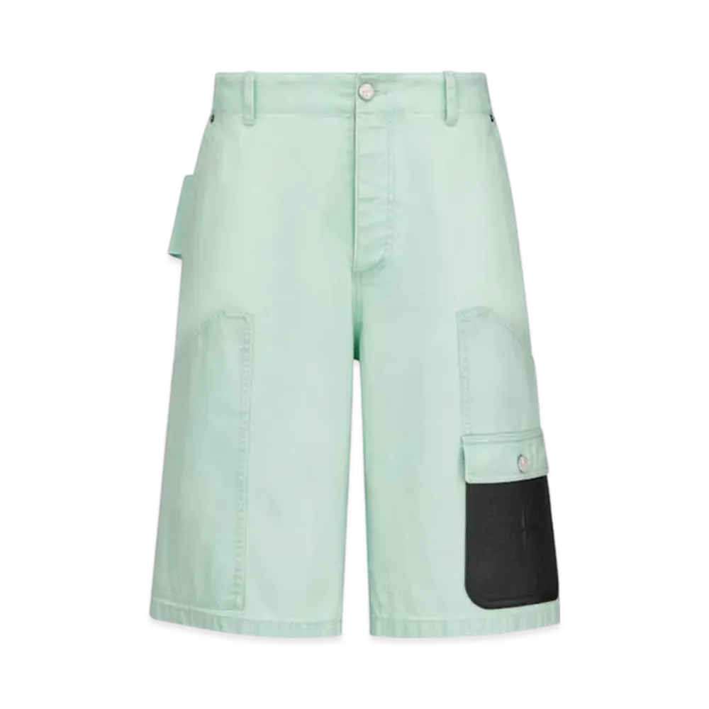 Dior x Stone Island Bermuda Shorts "Light Green"