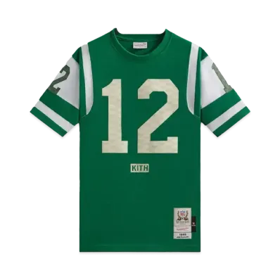 Kith And Mitchell & Ness For The NFL: Joe Namath Jersey PH "Green"