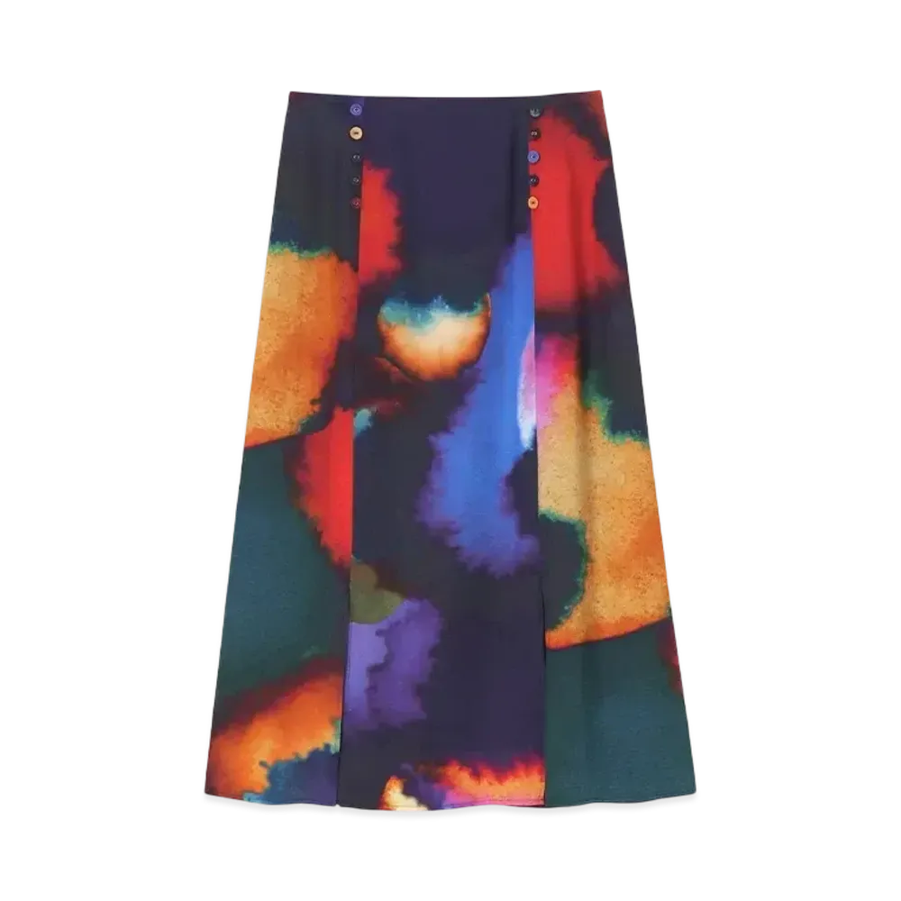 Paul Smith Women's Aurora Semi-Flare Skirt "Black"