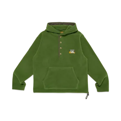 HUMAN MADE Fleece Hoodie "Green"