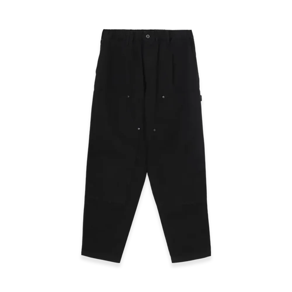 Yohji Yamamoto POUR HOMME BS Katsuragi Double Knee Work Pants "Black"