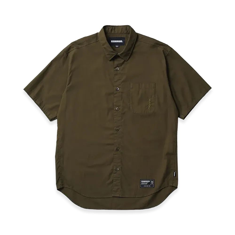 NEIGHBORHOOD Trad Shirt SS "Olive Drab"