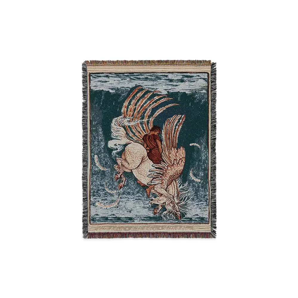 Kith Pegasus Tapestry Blanket "Waffle"