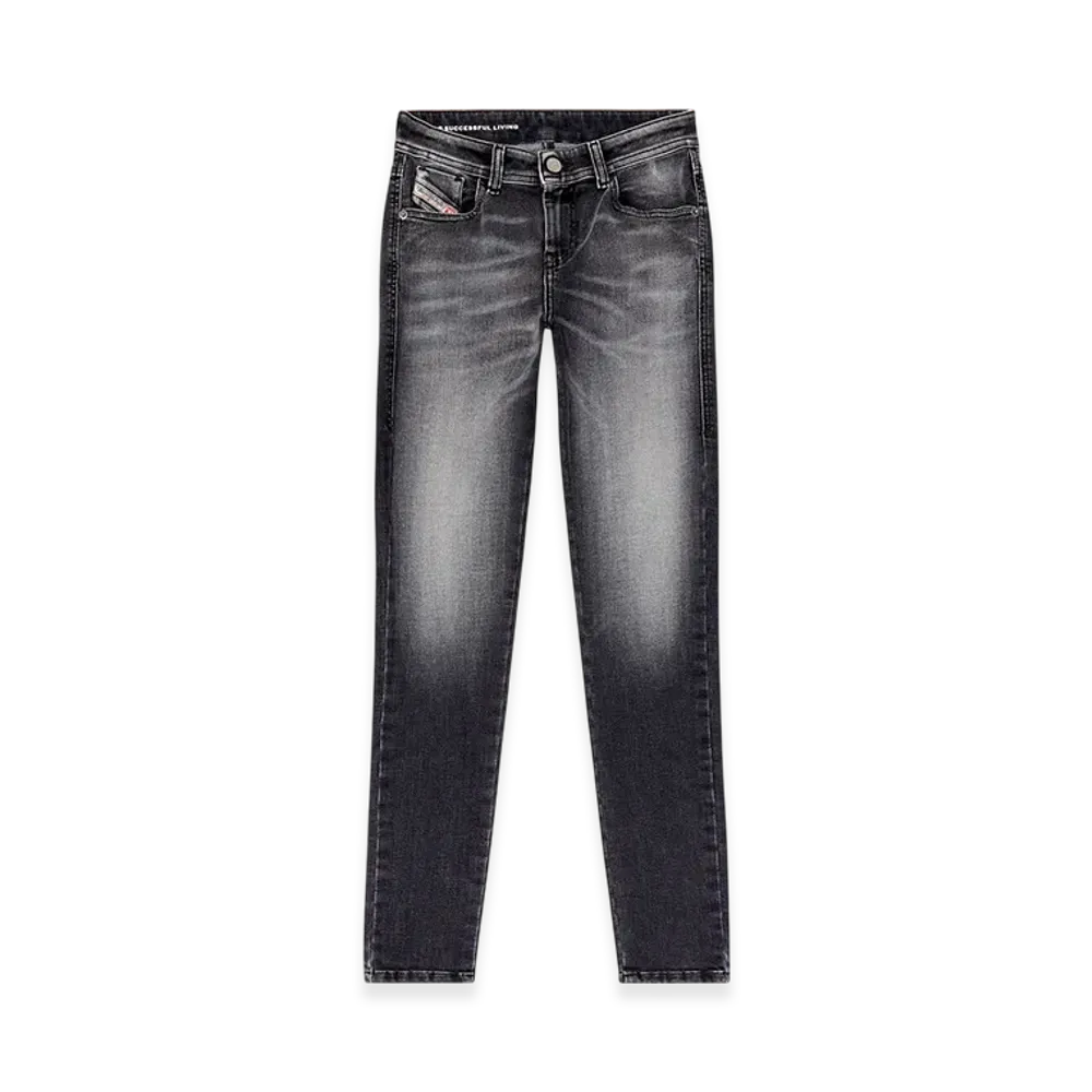 Diesel Skinny Jeans 2017 Slandy 09k97 "Black/Dark Grey"