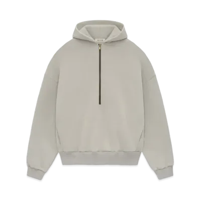 FEAR OF GOD Fleece Half Zip Hoodie "Paris Sky"