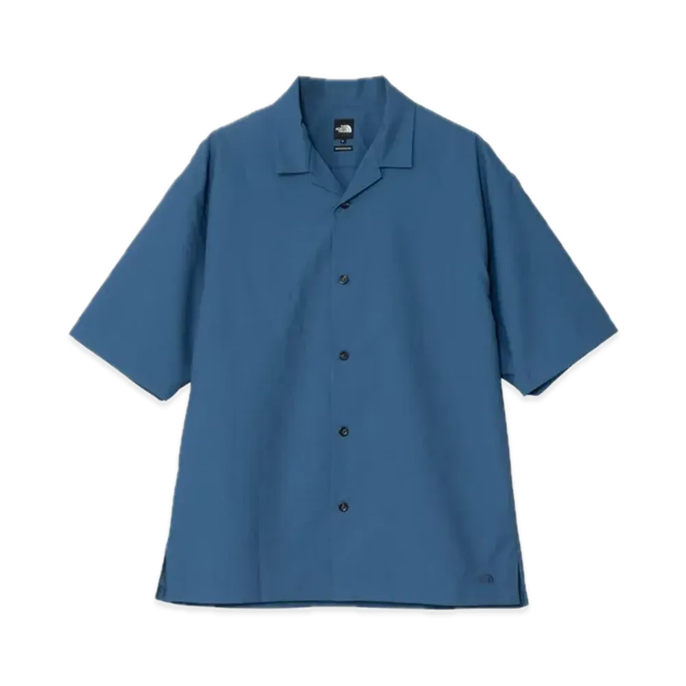 The North Face Short Sleeve Aloha Vented Shirt "Mountain Blue"