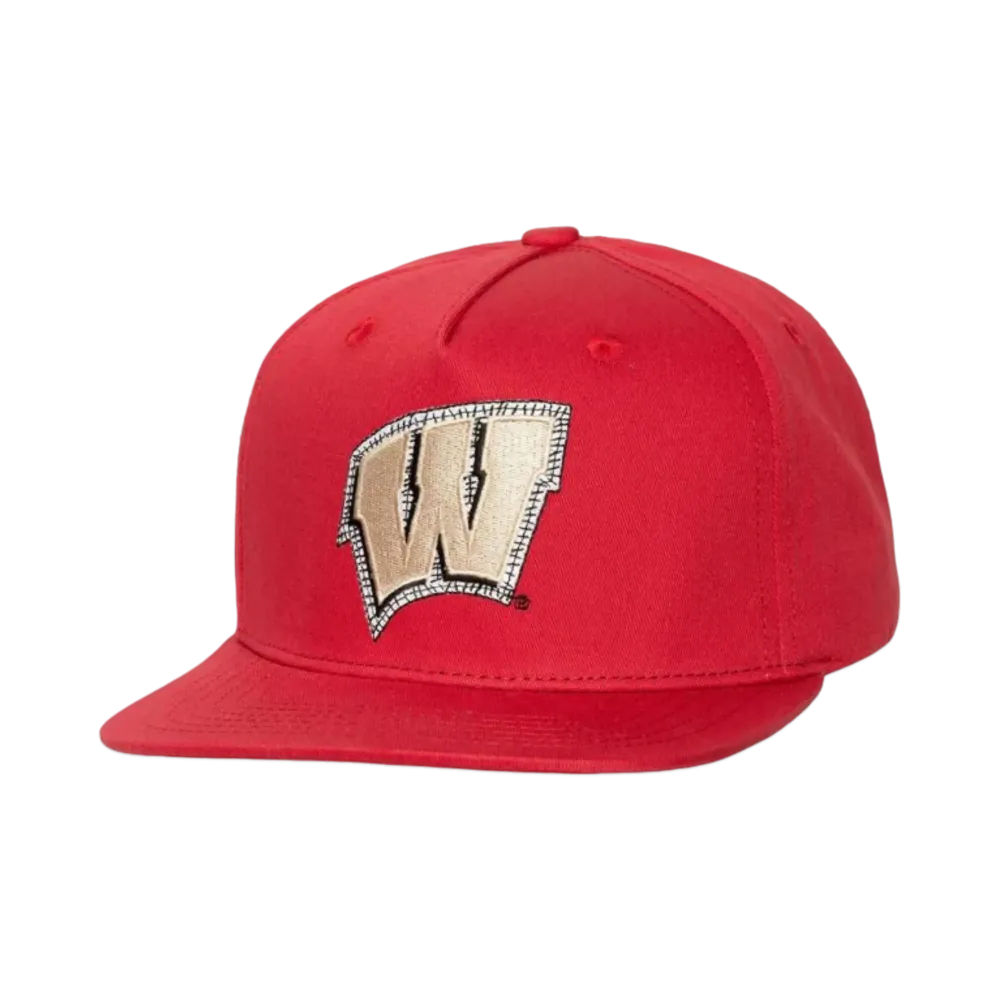 Travis Scott x M&N x University Of Wisconsin Hat "Red"