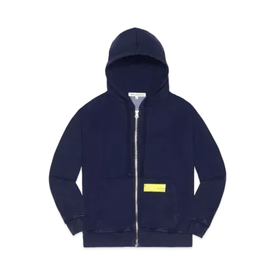 Richardson UTILITY DROP SHOULDER THERMAL ZIP HOODIE "Navy"