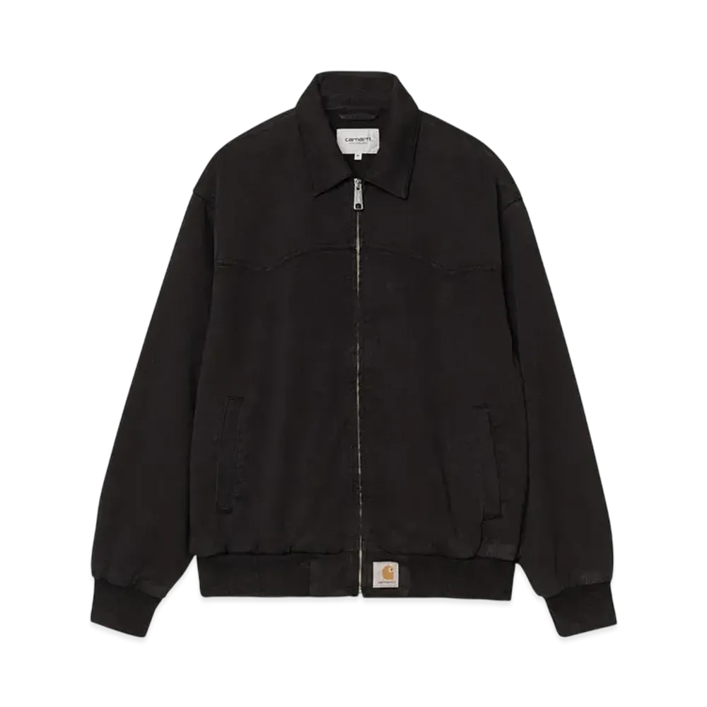 Carhartt WIP Og Santa Fe Jacket "Black(Garment Dyed)"