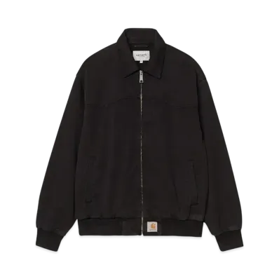 Carhartt WIP Og Santa Fe Jacket "Black(Garment Dyed)"