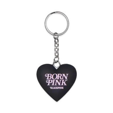 Verdy x BLACKPINK Born Pink Pop Up Heart Keychain "Black"