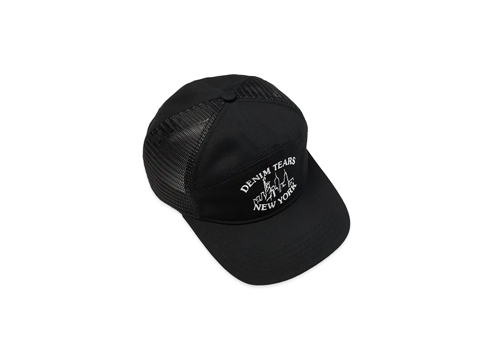 DENIM TEARS DT Skyline Cap "Black"