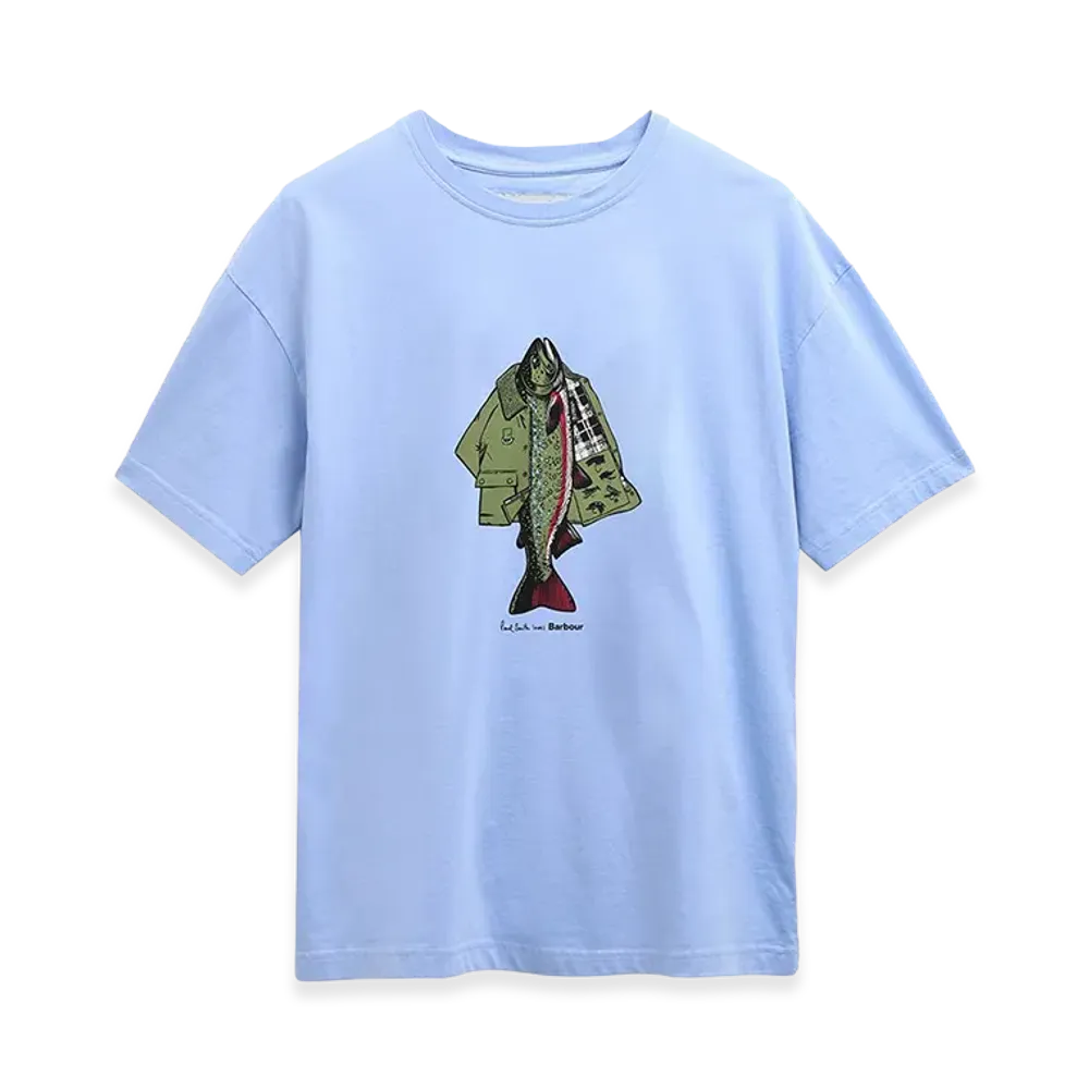 Barbour x Paul Smith Fishing Jacket T-Shirt "Blue"